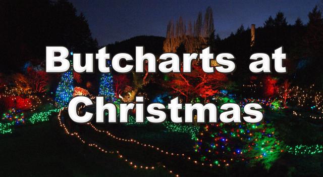 Butchart Gardens at Christmas
