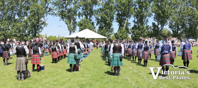 Highland Games Opening Ceremony