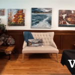 Hills to Shore Artists Tour Studio Art Displays