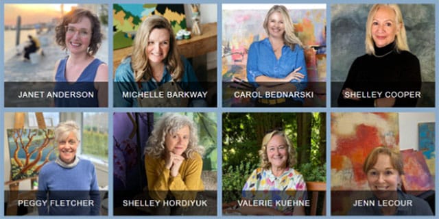 Victoria's Hills to Shore Artists Tour