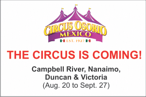 Circo Osorio Circus on Vancouver Island